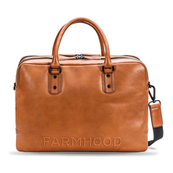 Farmhood Memphis Koffer Leer 42 cm Laptop compartiment