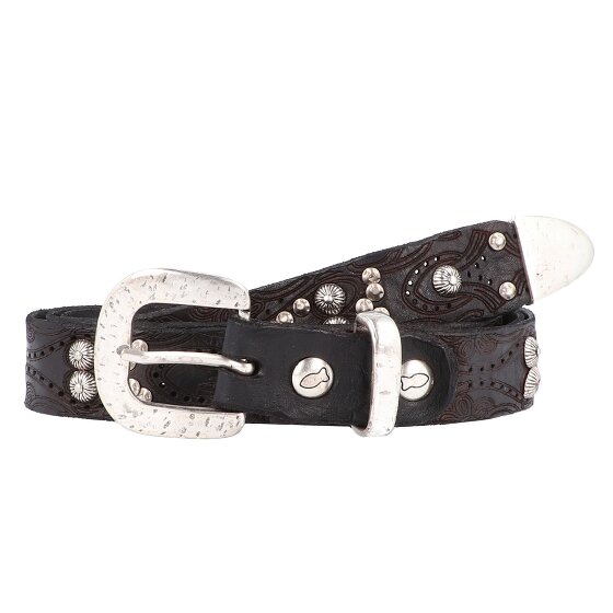 Campomaggi Studded riem leer