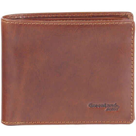 Greenland Nature Rubin leren portemonnee 11,5 cm