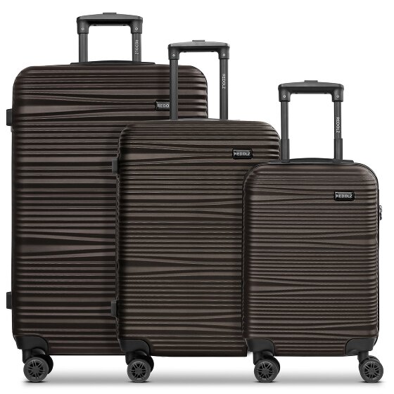 Redolz Essentials 16 3-SET 4 wielen Kofferset 3-delig