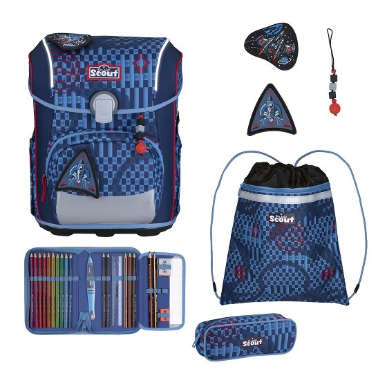 Scout Neo Exklusiv Safety Light Schooltas set 5-delig