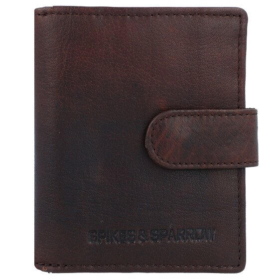Spikes & Sparrow Portemonnee RFID Leer 8 cm