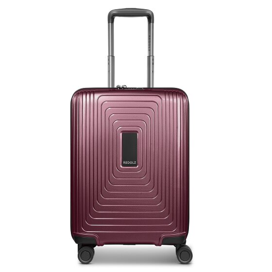 Redolz Essentials 14 4-wiel cabine trolley 55 cm slank