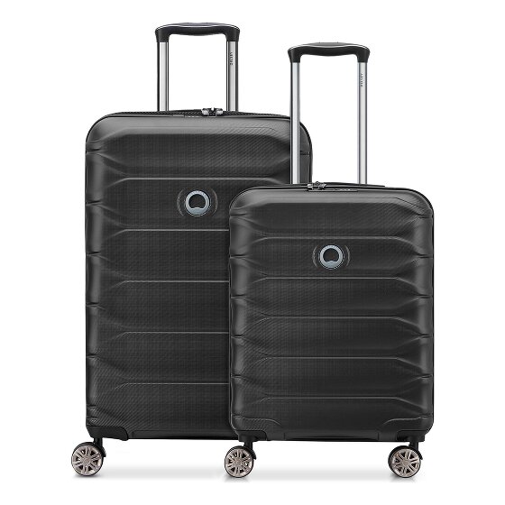 Delsey Paris Meteor 4 wielen Kofferset 2-delig met uitbreidingsplooi