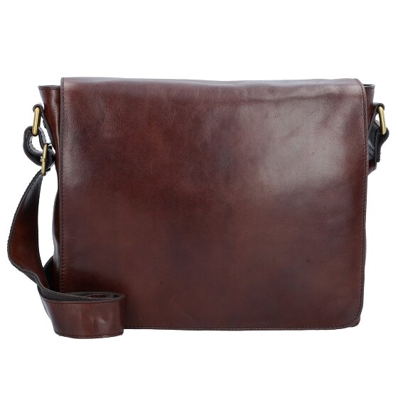 Leonhard Heyden Cambridge Messenger Leder 32 cm Laptopcompartiment