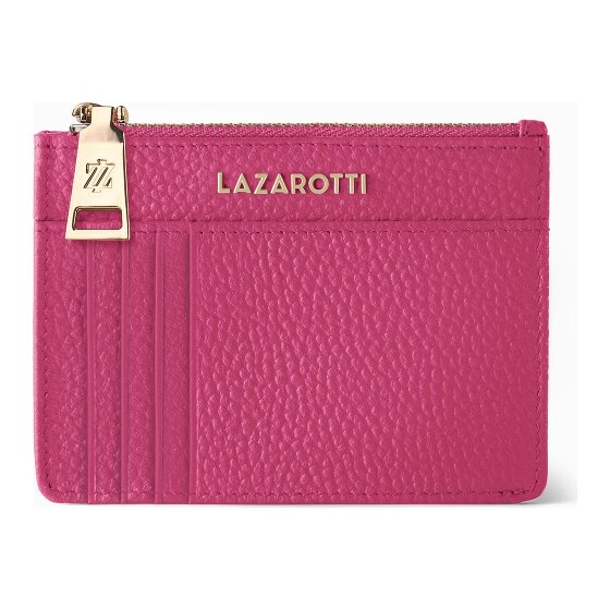 Lazarotti Bologna Leren sleutelhanger Kaarthouder leer 11,5 cm met air tag compartiment