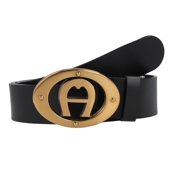 AIGNER Logo riem leer