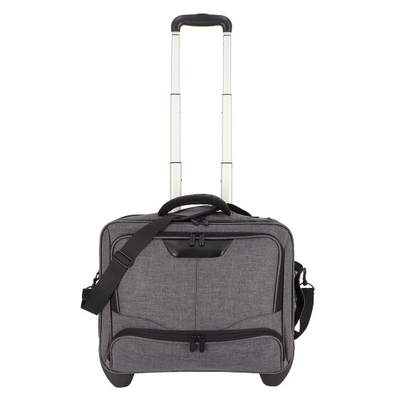 Dermata 2 wielen Bedrijfswagen 44 cm Laptop compartiment