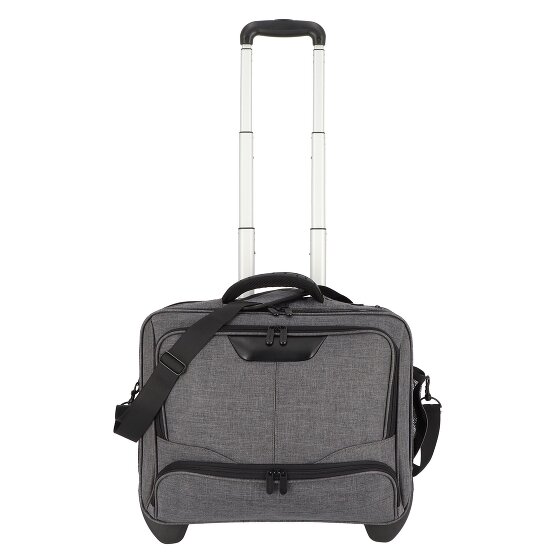 Dermata 2 wielen Bedrijfswagen 44 cm Laptop compartiment