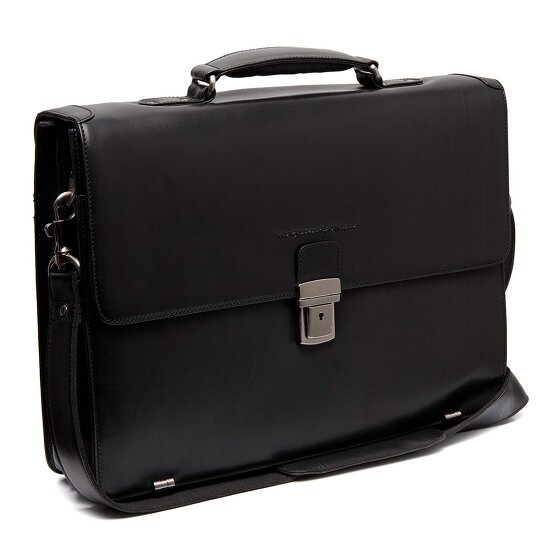 The Chesterfield Brand Salvatore Aktetas Messenger Leer 42 cm Laptop compartiment