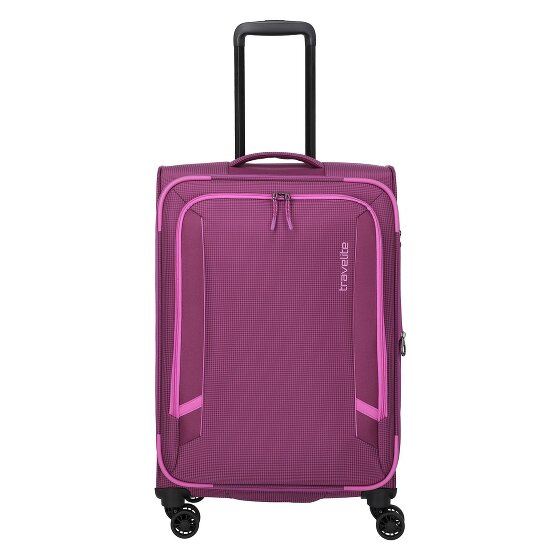 Travelite Corsiica 4 wielen Trolley M 67 cm met uitbreidingsplooi