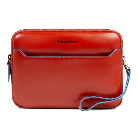 Piquadro Blue Square Schoudertas Leer 23 cm