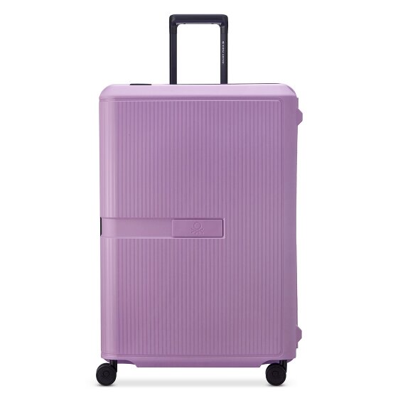 Delsey Paris x United Colors of Benetton Colour Block harde 4-wiel trolley 76 cm