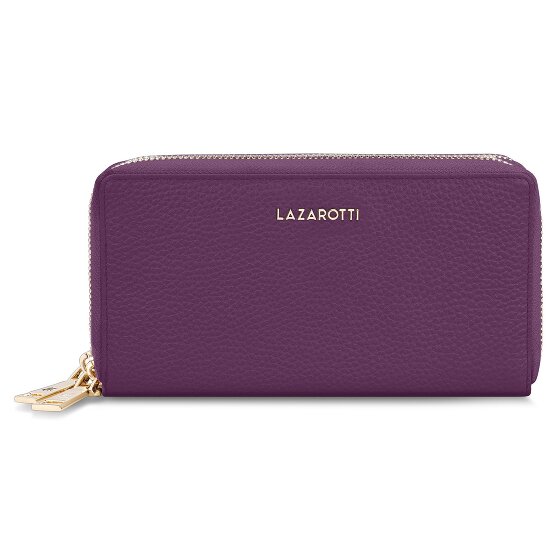Lazarotti Bologna Leather Portemonnee RFID-bescherming Leer 20 cm