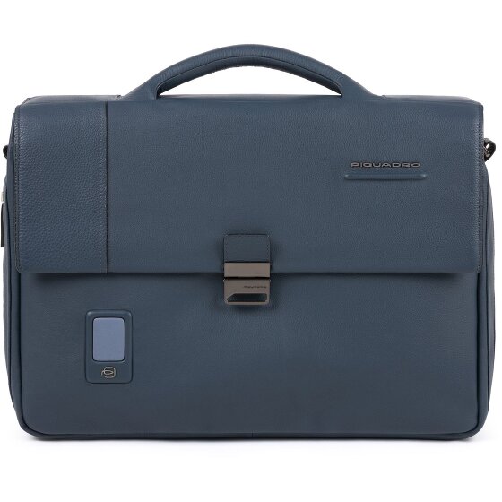 Piquadro Akron aktetas leer 42 cm Laptopvak