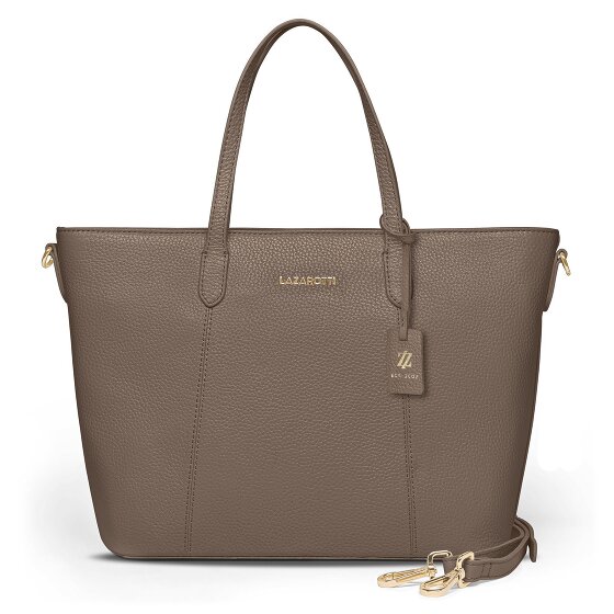 Lazarotti Bologna Leather Shopper Tas Leer 31 cm