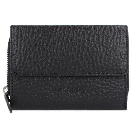 Jack Kinsky Albany Portemonnee RFID-bescherming Leder 13.5 cm