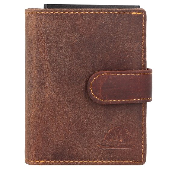Greenburry Vintage Originele Portemonnee RFID Leer 8 cm