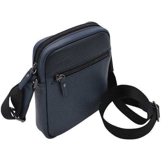 Jump Boston schoudertas leer 22 cm