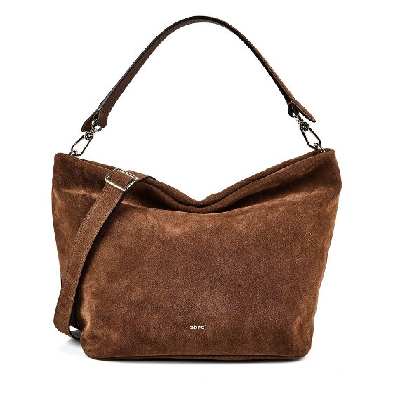 abro Ebony Schoudertas Leder 39 cm