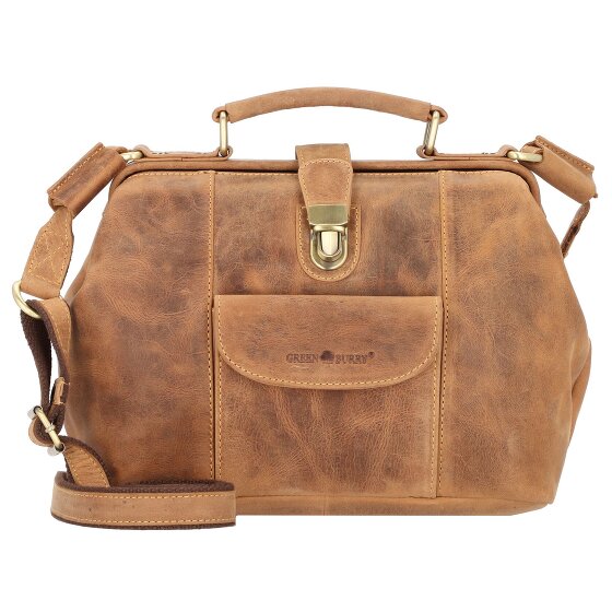 Greenburry Vintage handtas leer 31 cm