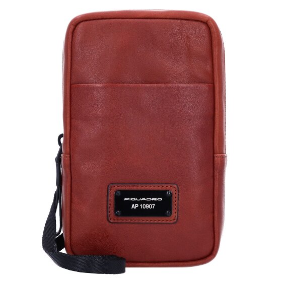 Piquadro Harper Telefoonhoesje Leer 12 cm