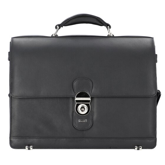 Alassio Monza aktetas leer 38 cm laptopvak