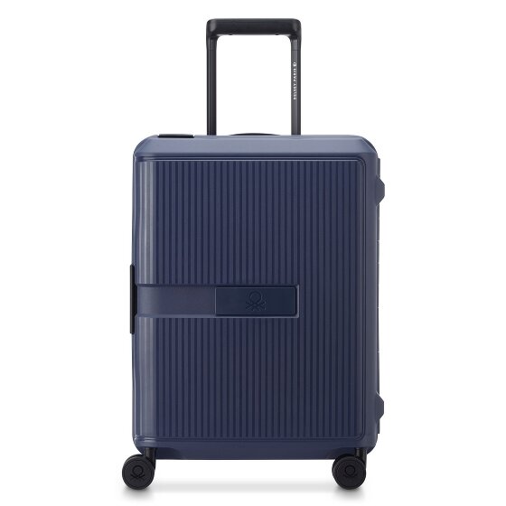 Delsey Paris x United Colors of Benetton Color Block Hardside 4-wiel cabine trolley 55 cm
