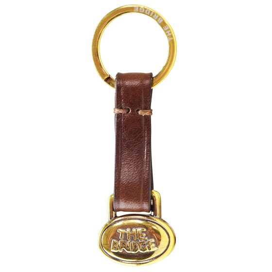 The Bridge Story Uomo Sleutelhanger Leer 7,5 cm