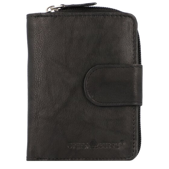 Greenburry Basic Portemonnee RFID Leer 9 cm