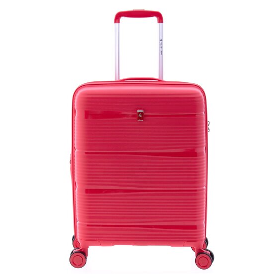 Gladiator 0800 4 wielen Trolley 55 cm met uitbreidingsplooi