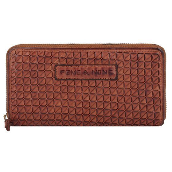 Greenland Nature Femi & Nine Portemonnee Leer 20 cm Greenland Nature Femi & Nine Portemonnee Leer 20 cm
