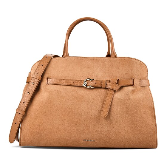 Coccinelle Sabine Suede Handtas Leder 43 cm