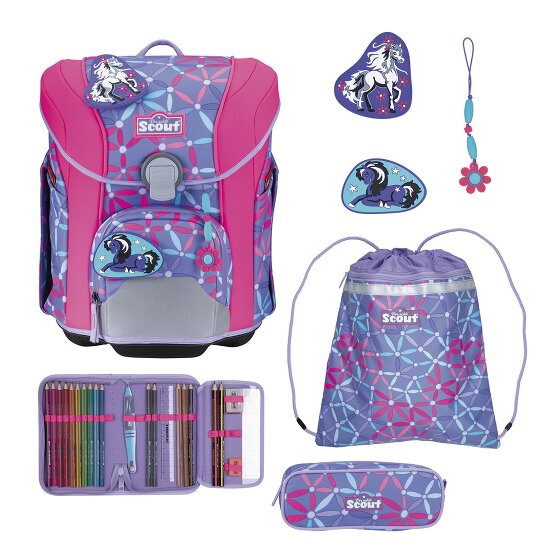 Scout Micro Schooltas set 5-delig Scout Micro Schooltas set 5-delig