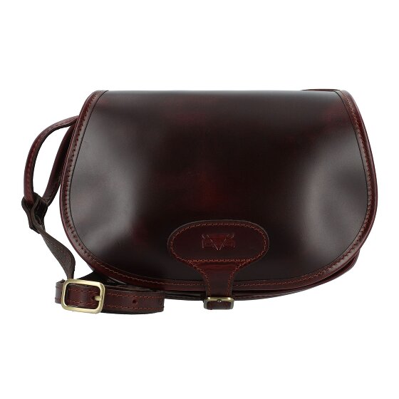 Mika Bonny schoudertas leer 23 cm