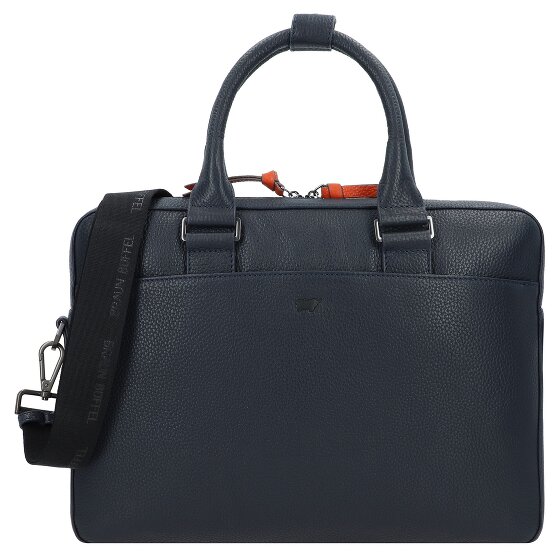 Braun Büffel Novara aktetas leder 38 cm Laptopvak