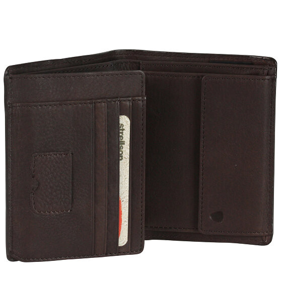 Strellson Harrison portemonnee leer 9,5 cm