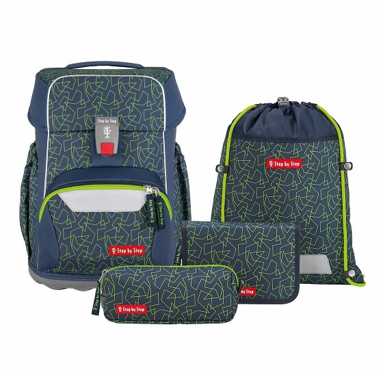 Step by Step Basis Schooltas set 4-delig