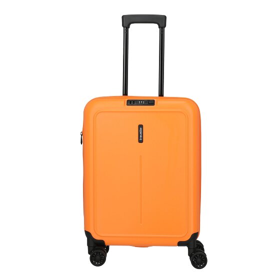 Travelite Basics opvouwbare 4-wiel cabinewagen 55 cm met uitbreidingsplooi