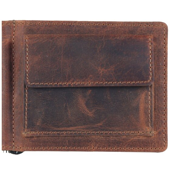 Greenland Nature Montana Portemonnee Dollar Clip Leer 11,5 cm