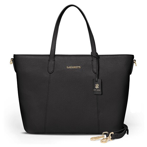 Lazarotti Bologna Leather Shopper Tas Leer 31 cm