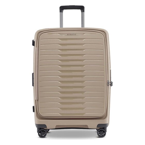 Stratic Novium 4 wielen Trolley M 65.5 cm met uitbreidingsplooi