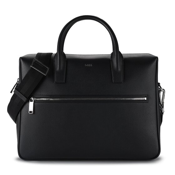 Boss Daxter Koffer Leer 38 cm Laptop compartiment