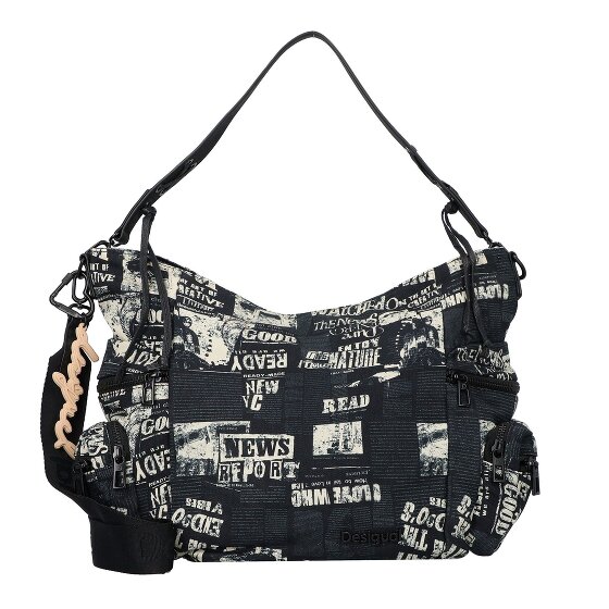 Desigual Newspaper Arica Schoudertas 30 cm
