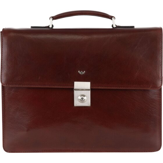 Golden Head Colorado aktetas RFID Leer 38 cm Laptopcompartiment