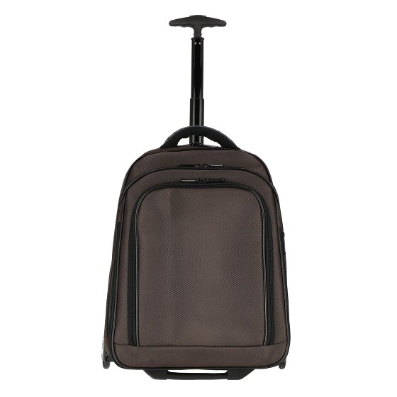 Dermata 2 wielen Rugzak trolley 47.5 cm Laptop compartiment