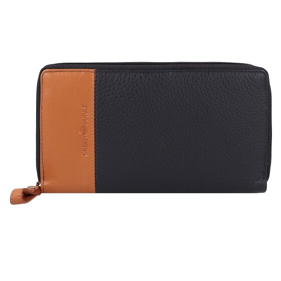 Greenburry Nappa Portemonnee RFID-bescherming Leer 19.5 cm