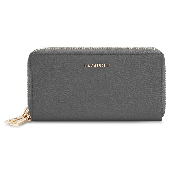 Lazarotti Bologna Leather Portemonnee RFID-bescherming Leer 20 cm