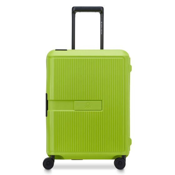 Delsey Paris x United Colors of Benetton Color Block Hardside 4-wiel cabine trolley 55 cm