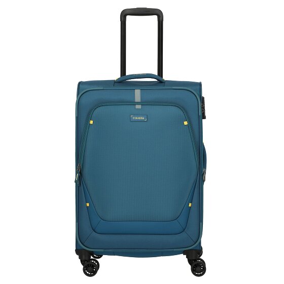 Travelite Umbria 4 wielen Trolley M 67 cm met uitbreidingsplooi